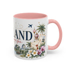 Thailand Home Country Mug | Moving Away Gift | Long Distance Friendship | 11 oz 15 oz Accent Mug