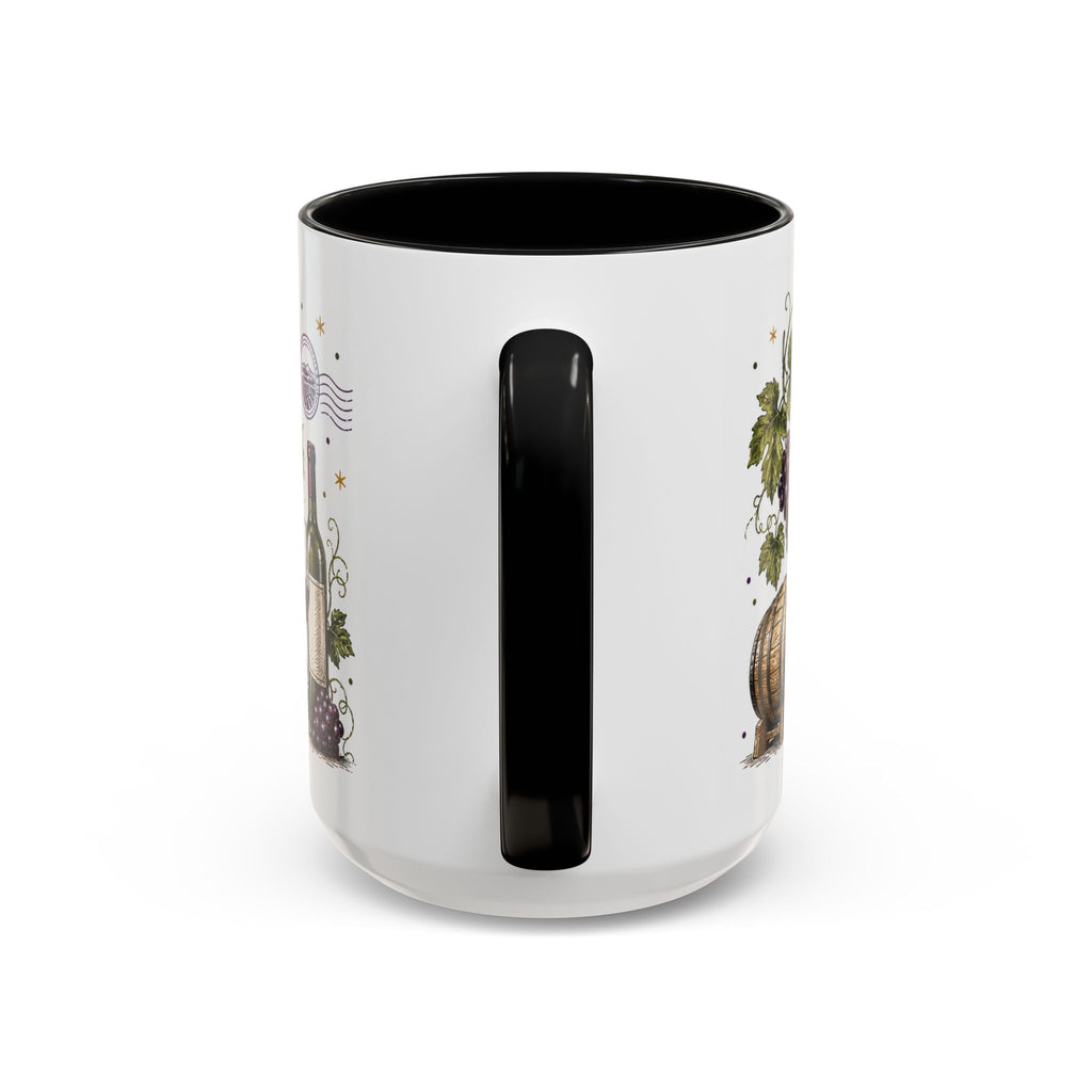 Cape Winelands Coffee Mug | Travel Destination Souvenir Gift | Accent Color Ceramic 11oz 15oz