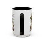 Cape Winelands Coffee Mug | Travel Destination Souvenir Gift | Accent Color Ceramic 11oz 15oz