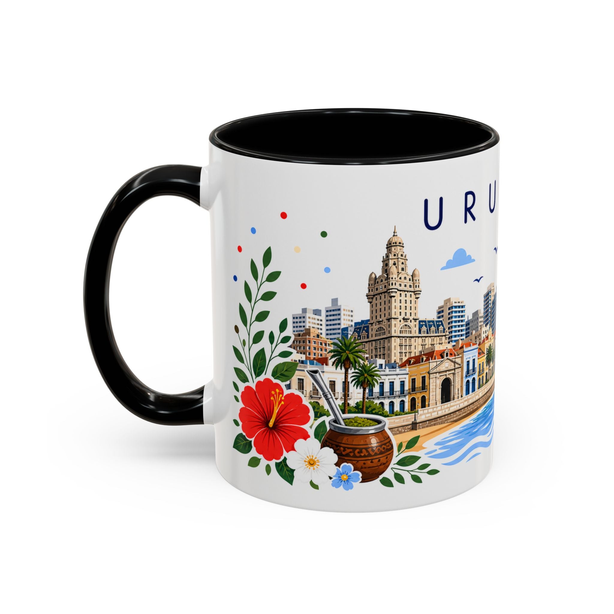 Uruguay Coffee Mug | Travel Souvenir Accent Mug | Place Gift Ceramic Cup 11oz 15oz