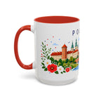 Poland Coffee Mug | Travel Souvenir Accent Mug | Place Gift Ceramic Cup 11oz 15oz