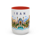 Iran Coffee Mug | Travel Souvenir Accent Mug | Place Gift Ceramic Cup 11oz 15oz