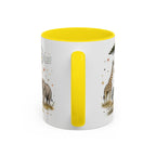 Serengeti Coffee Mug | Travel Destination Souvenir Gift | Accent Color Ceramic 11oz 15oz