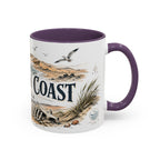 Skeleton Coast Mug, Namibia Travel Souvenir, Bucket List Gift, Accent Ceramic Coffee Mug 11oz 15oz