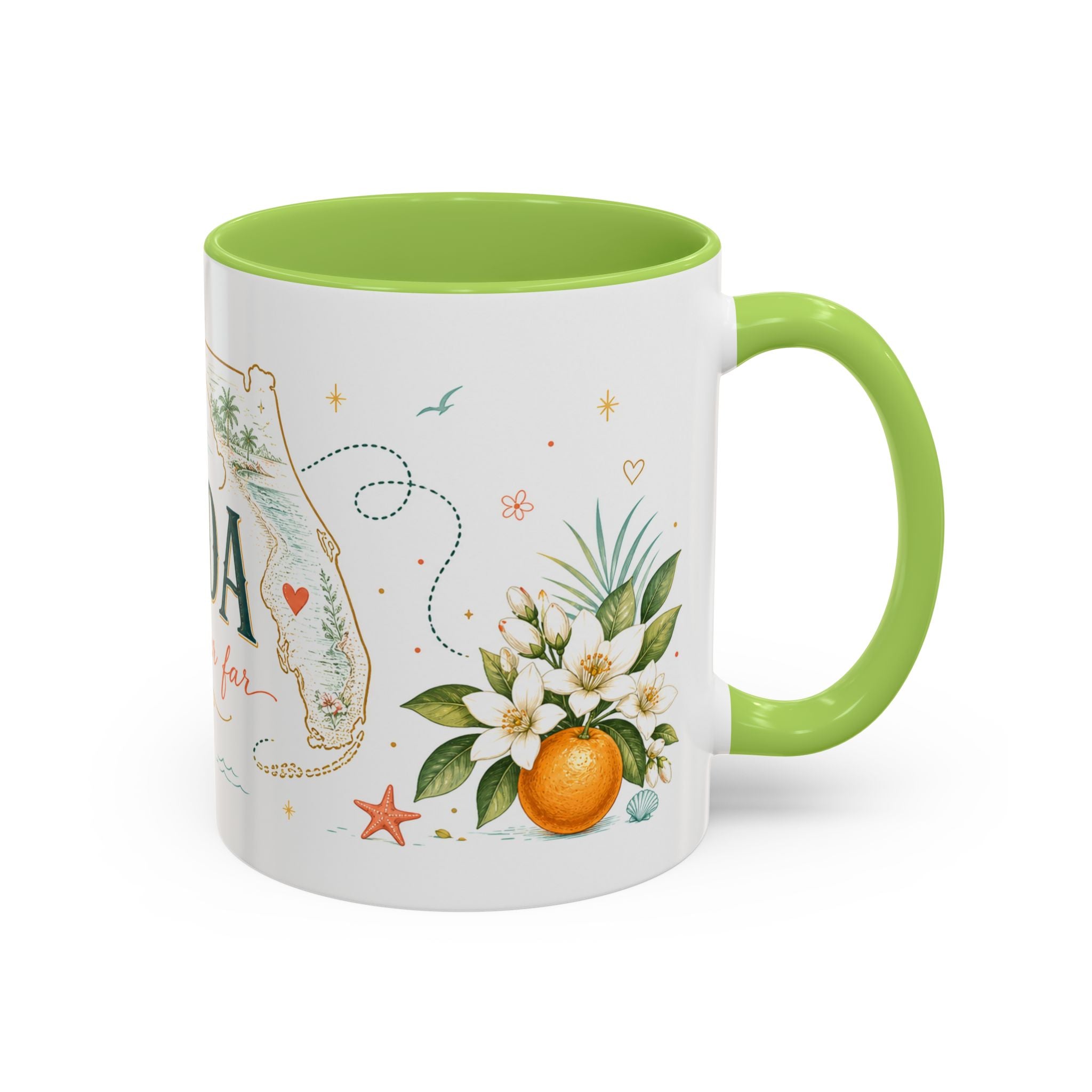 Florida State Mug | Moving Away, Homesick Gift | Long Distance Friendship Coffee Cup