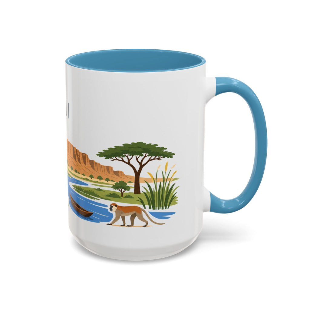 Mali Coffee Mug | Travel Souvenir Accent Mug | Country Gift Ceramic Cup 11oz 15oz