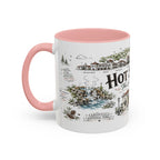 Hot Springs National Park Coffee Mug | Arkansas Thermal Spring Spa Gift | Accent Color Ceramic 11oz 15oz