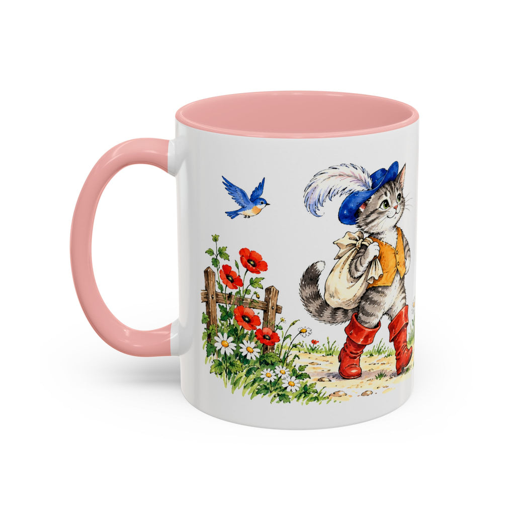 Puss in Boots Mug | Storybook Fairy Tale Accent Coffee Mug | EveryLegend