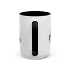 Pinnacles National Park Coffee Mug | Solid Color Block Park Souvenir | 11oz 15oz Accent Mug