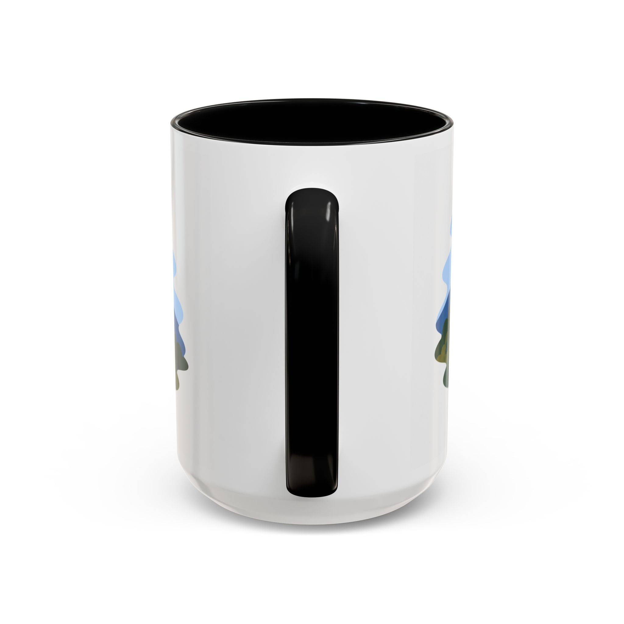 Pinnacles National Park Coffee Mug | Solid Color Block Park Souvenir | 11oz 15oz Accent Mug