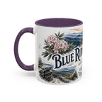 Blue Ridge Parkway Mug, Appalachia Travel Souvenir, Bucket List Gift, Accent Ceramic Coffee Mug 11oz 15oz
