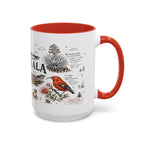 Haleakala National Park Coffee Mug | Hawaii Maui Sunrise Crater Gift | Accent Color Ceramic 11oz 15oz