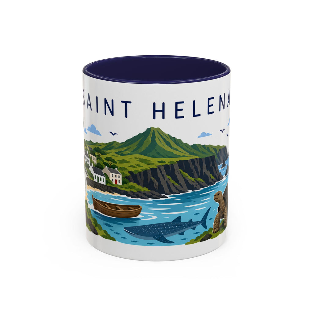 Saint Helena Coffee Mug | Travel Souvenir Accent Mug | Country Gift Ceramic Cup 11oz 15oz