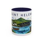 Saint Helena Coffee Mug | Travel Souvenir Accent Mug | Country Gift Ceramic Cup 11oz 15oz