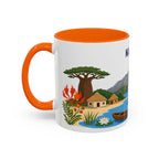 Malawi Coffee Mug | Travel Souvenir Accent Mug | Country Gift Ceramic Cup 11oz 15oz