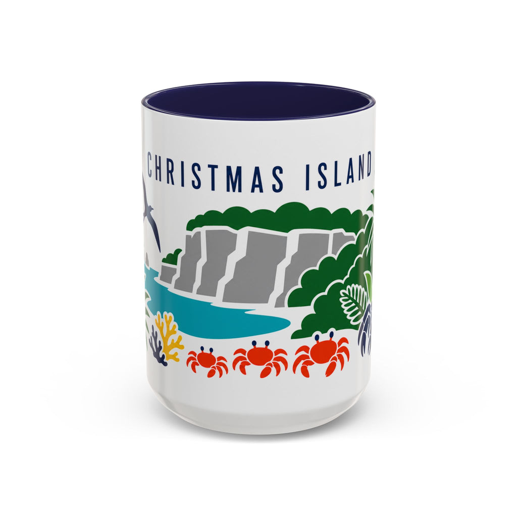 Christmas Island Coffee Mug | Travel Souvenir Accent Mug | Country Gift Ceramic Cup 11oz 15oz