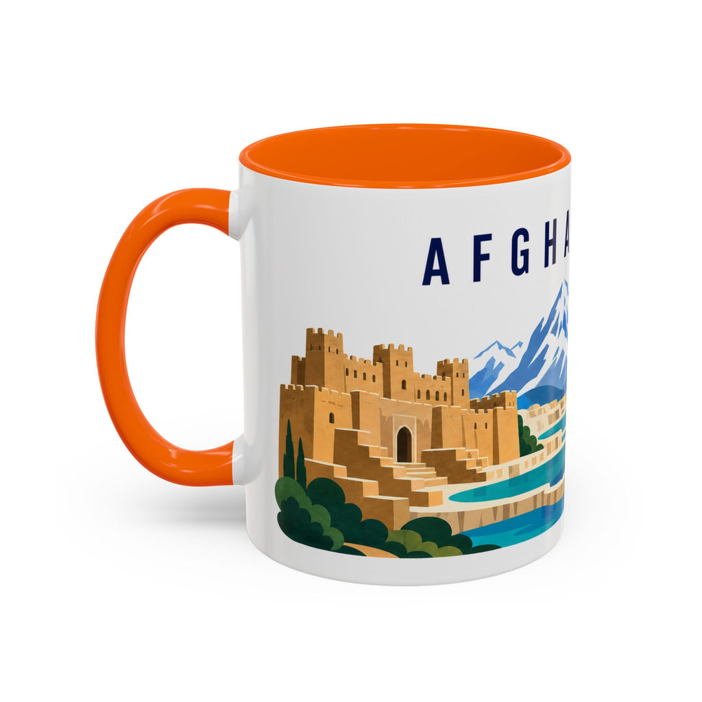 Afghanistan Coffee Mug | Travel Souvenir Accent Mug | Country Gift Ceramic Cup 11oz 15oz