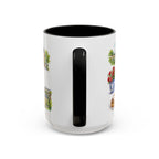 Luxembourg City Illustrated Travel Mug | City Souvenir Accent Coffee Mug | 11oz 15oz Ceramic Cup