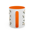 Louisiana Magnolia Mug, State Flower Floral Coffee Cup, 11oz Botanical Gift