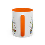 Reine Illustrated Travel Mug | Norway Souvenir Accent Coffee Mug | 11oz 15oz Ceramic Cup