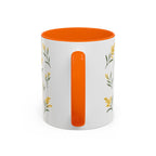 Nebraska Goldenrod Mug, State Flower Floral Coffee Cup, 11oz Botanical Gift