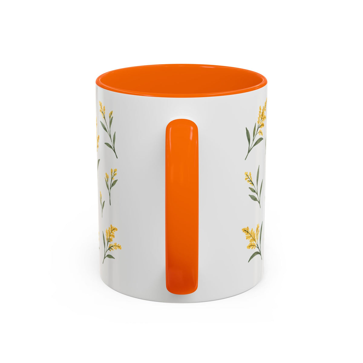 Nebraska Goldenrod Mug, State Flower Floral Coffee Cup, 11oz Botanical Gift
