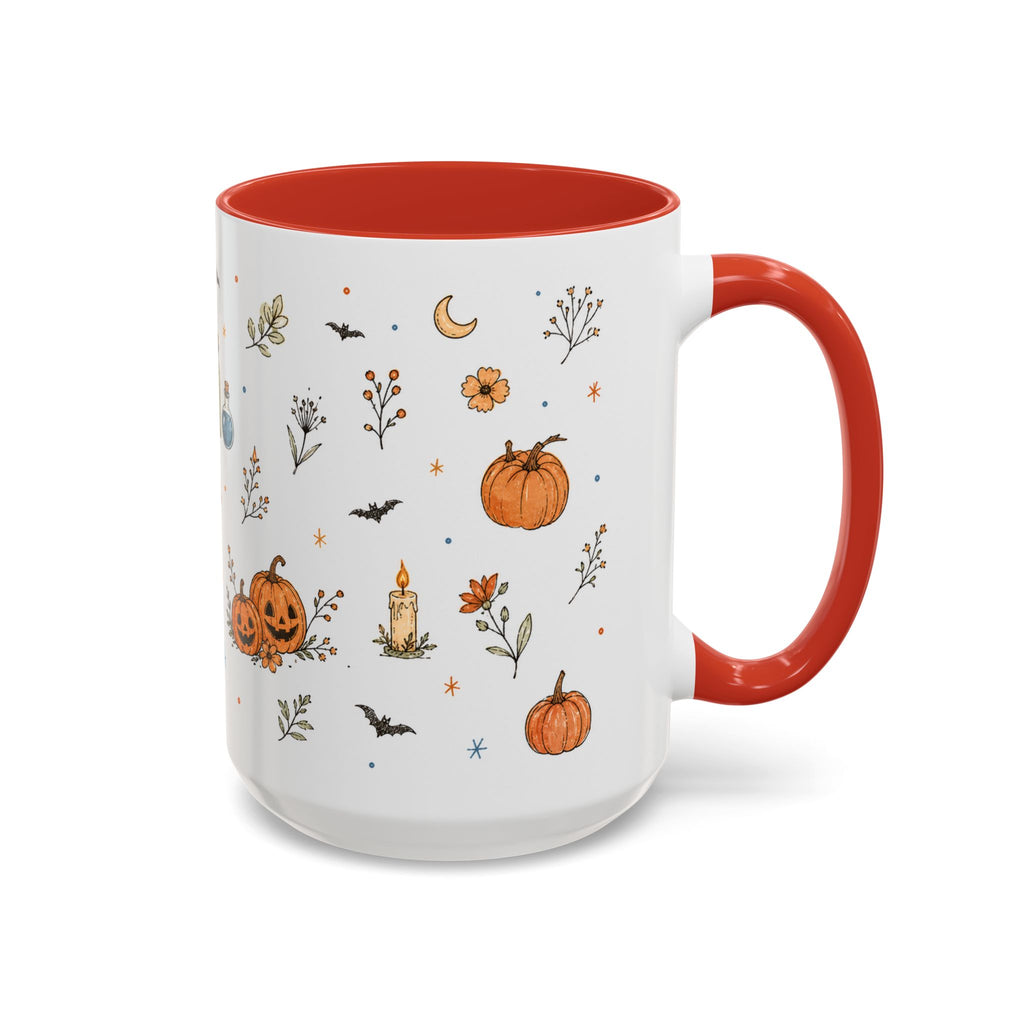 Cute Halloween Mug | Friendly Ghost Potion Watercolor Gift | Magic Accent Cup 11oz 15oz