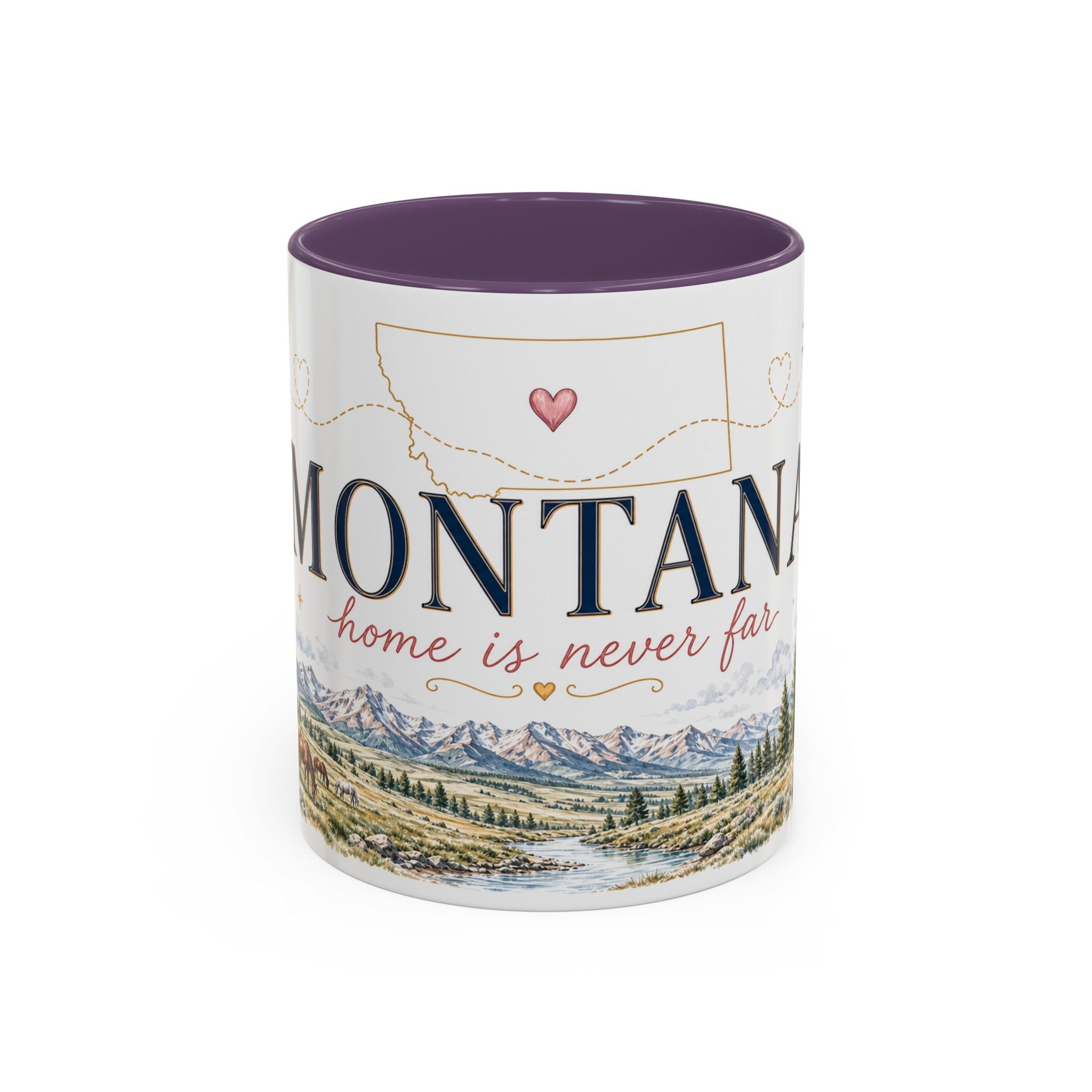 Montana Home State Mug | Moving Away, Long Distance Friendship Gift (11oz 15oz)