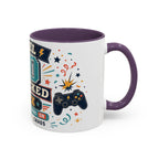 Custom Gamer Birthday Mug | Level Unlocked Name Age Coffee Cup