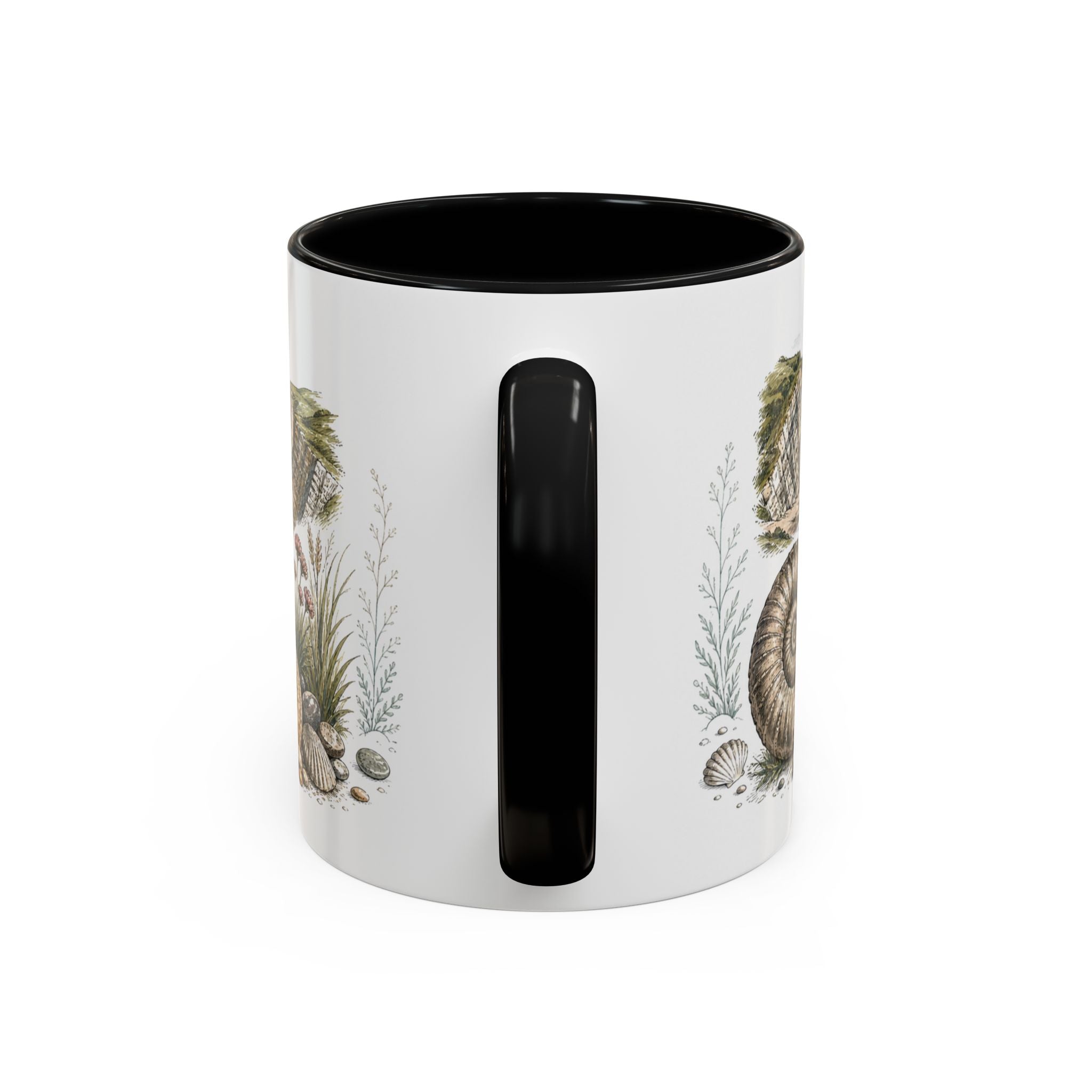 Jurassic Coast Mug, England Travel Souvenir, Bucket List Gift, Accent Ceramic Coffee Mug 11oz 15oz