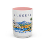 Algeria Coffee Mug | Travel Souvenir Accent Mug | Place Gift Ceramic Cup 11oz 15oz
