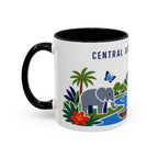 Central African Republic Coffee Mug | Travel Souvenir Accent Mug | Country Gift Ceramic Cup 11oz 15oz