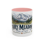 Fairy Meadows Mug, Pakistan Travel Souvenir, Bucket List Gift, Accent Ceramic Coffee Mug 11oz 15oz