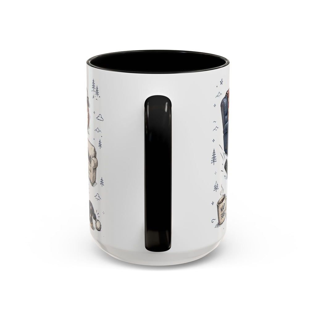 Nap Champion Coffee Mug | Father's Day Gift for Dad | Accent Color Ceramic 11oz 15oz