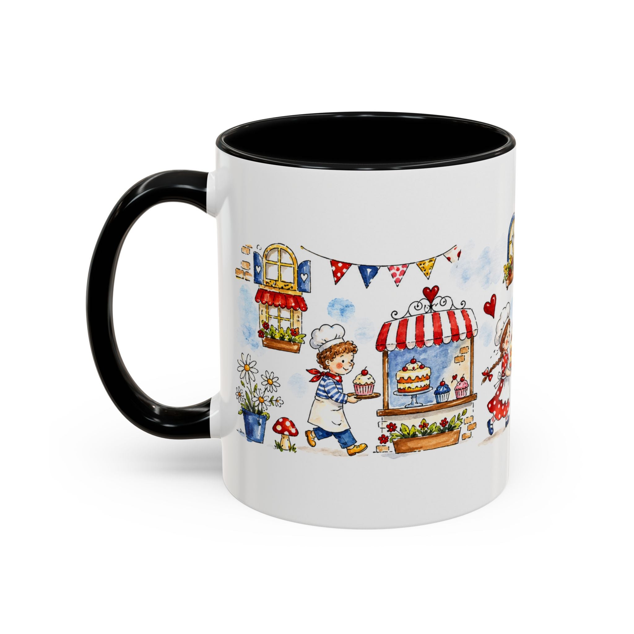Cozy Bakery Village Mug | Storybook Pastry Accent Coffee Mug | EveryLegend