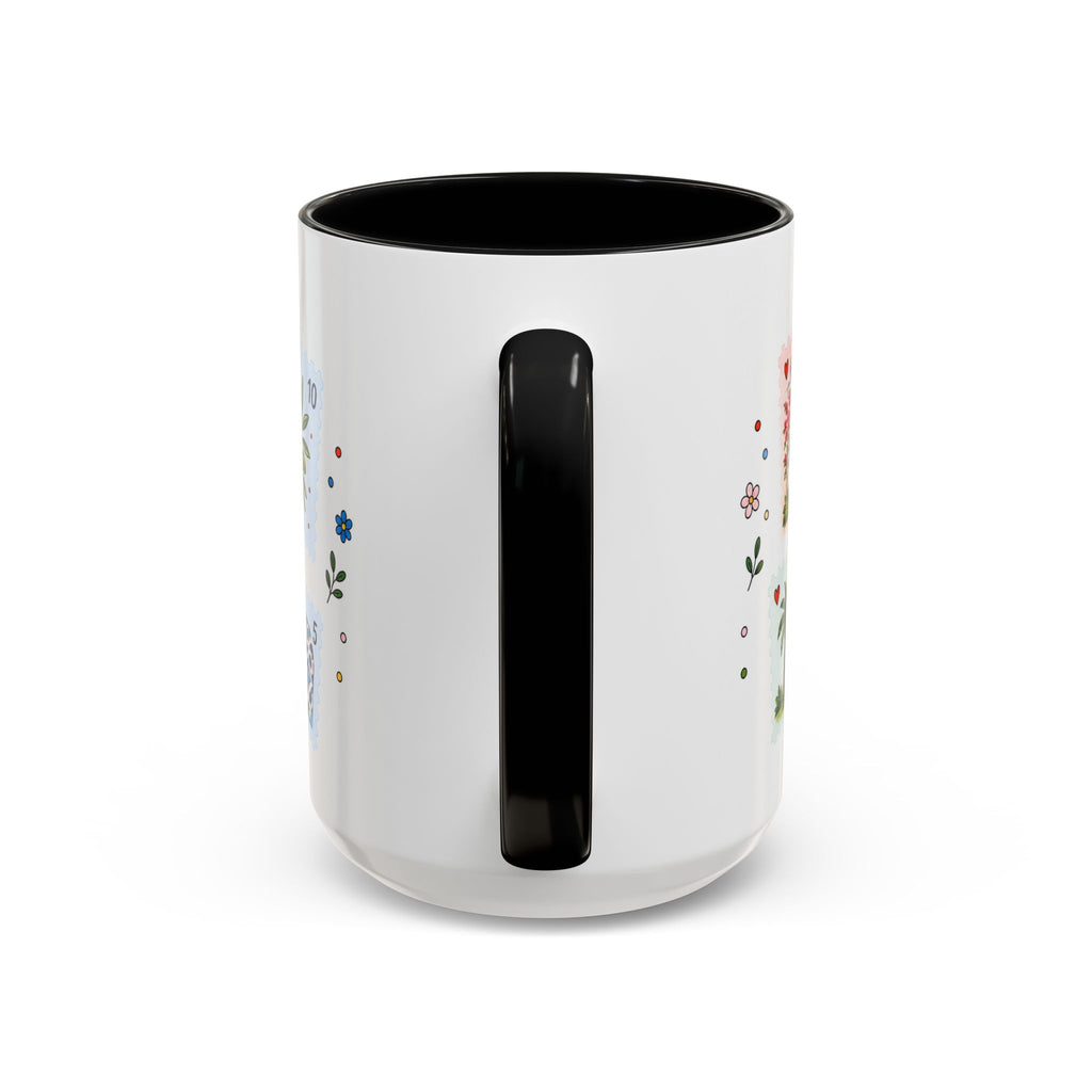 Tunis Coffee Mug | Postage Stamp Collage Mug | Travel Souvenir Accent Cup 11oz 15oz