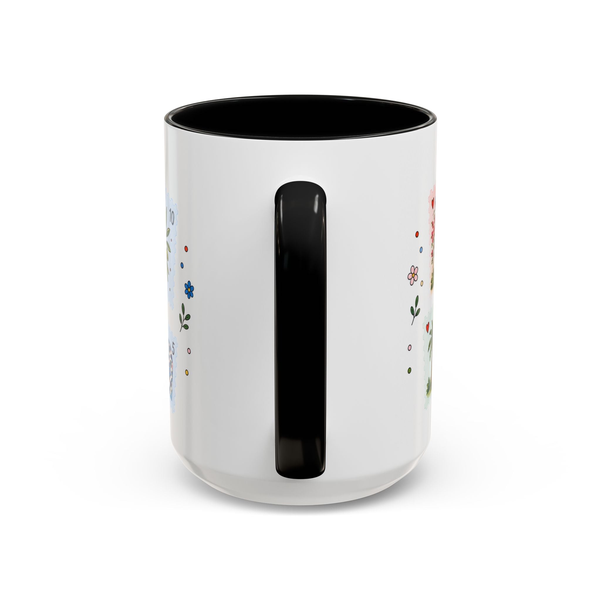 Tunis Coffee Mug | Postage Stamp Collage Mug | Travel Souvenir Accent Cup 11oz 15oz