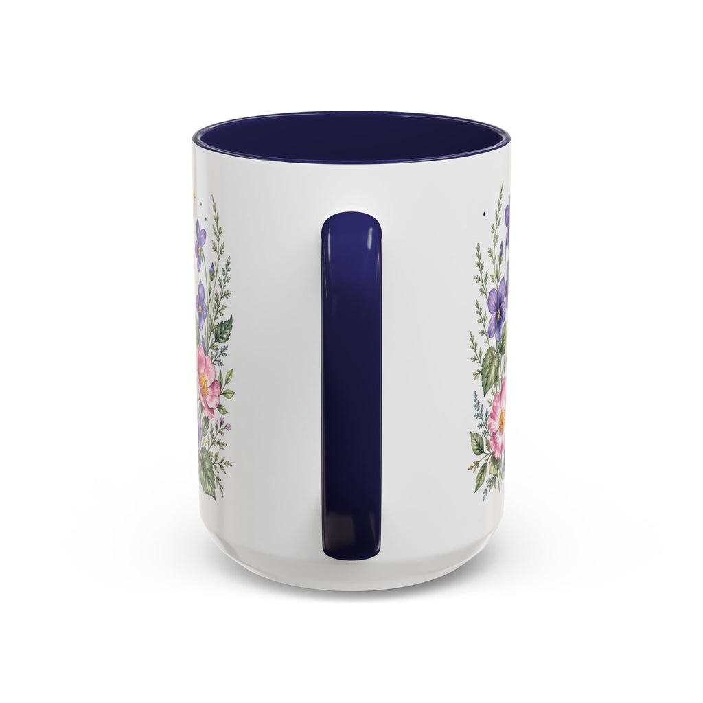 Rhode Island State Map Mug | Botanical Seaside Accent Cup (11oz or 15oz)
