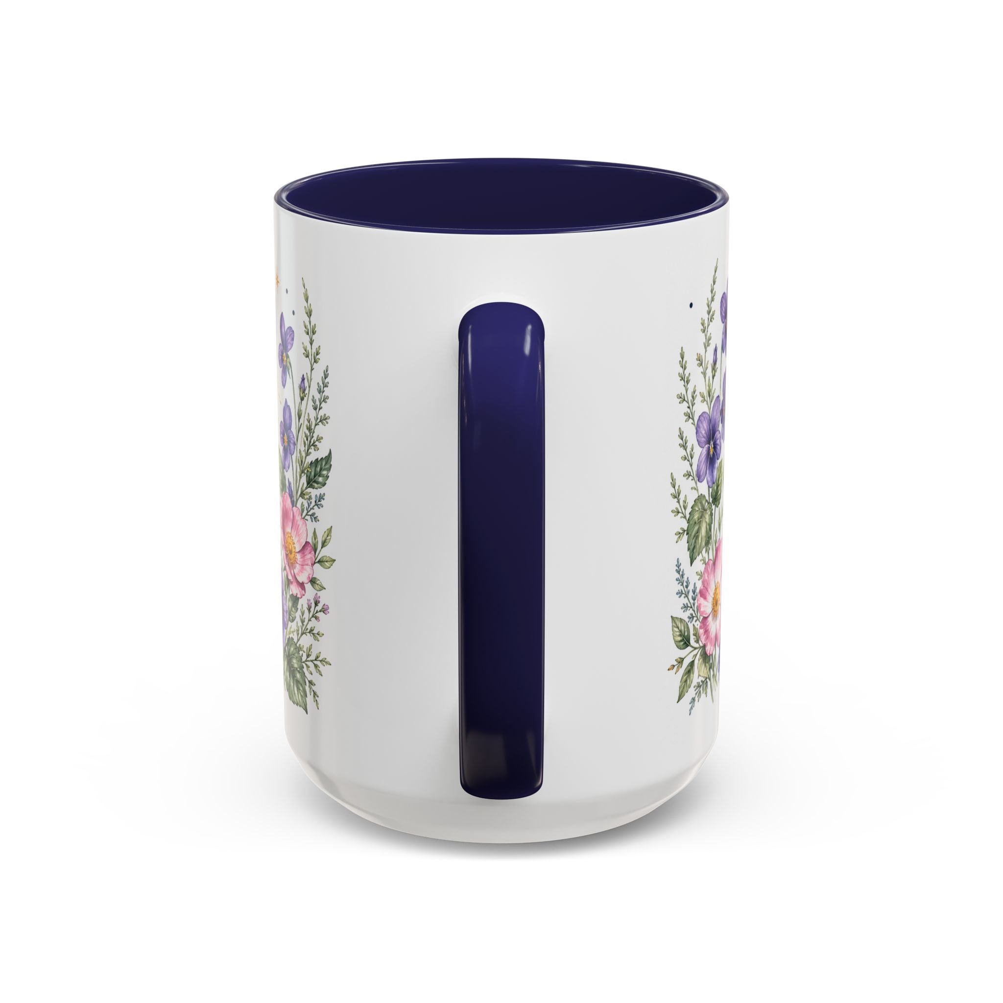 Rhode Island State Map Mug | Botanical Seaside Accent Cup (11oz or 15oz)