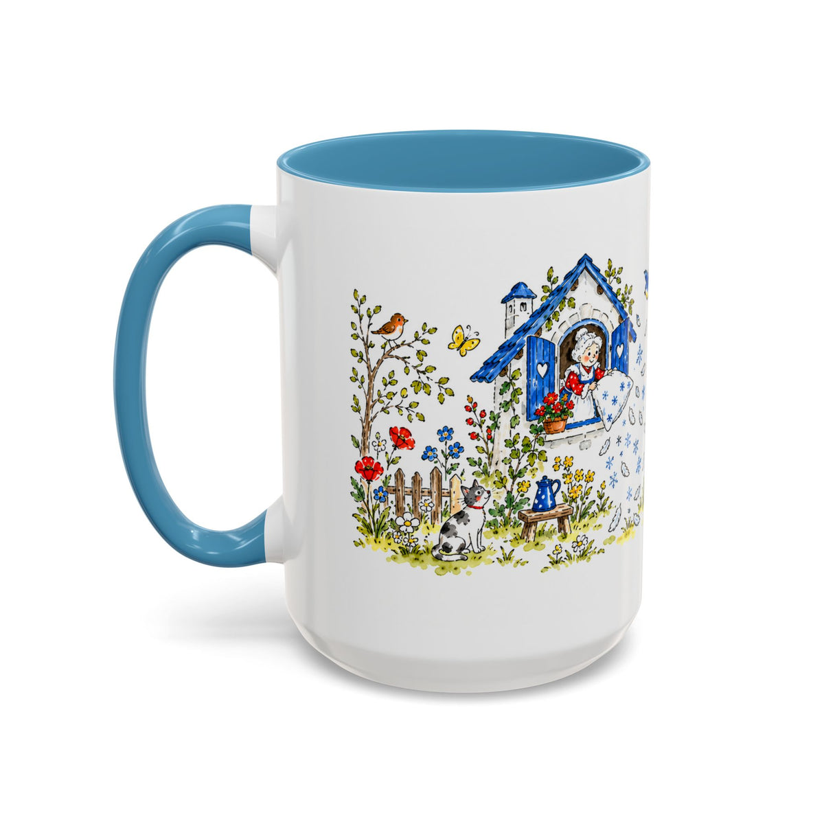 Mother Holle Mug | Storybook Fairy Tale Accent Coffee Mug | EveryLegend