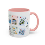 Tunis Coffee Mug | Postage Stamp Collage Mug | Travel Souvenir Accent Cup 11oz 15oz
