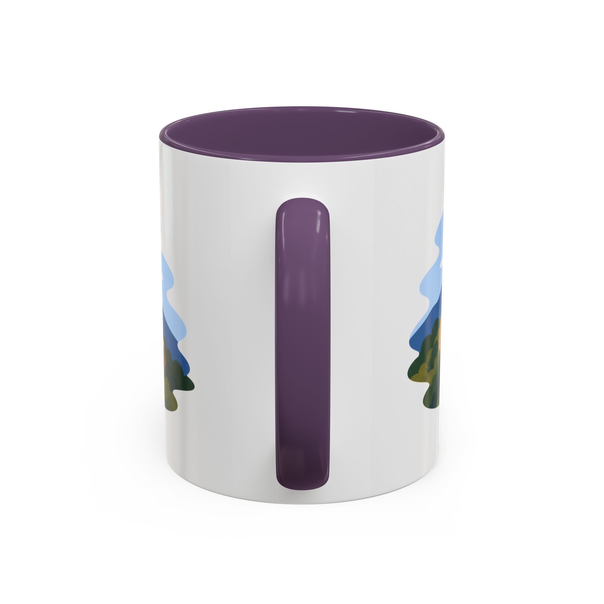 Pinnacles National Park Coffee Mug | Solid Color Block Park Souvenir | 11oz 15oz Accent Mug