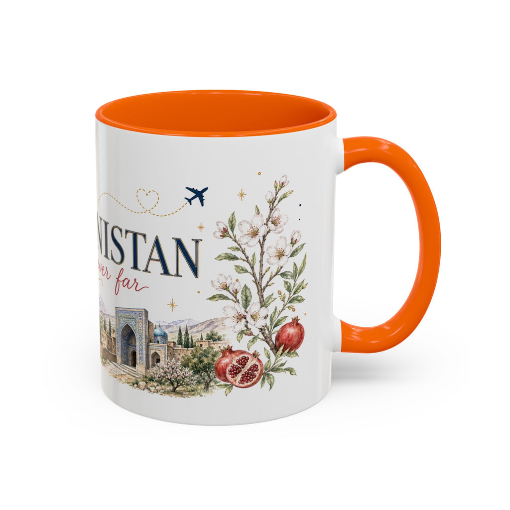 Afghanistan Home Country Mug | Moving Away Gift | Long Distance Friendship | 11 oz 15 oz Accent Mug