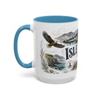 Isle of Mull Mug, Scotland Travel Souvenir, Bucket List Gift, Accent Ceramic Coffee Mug 11oz 15oz