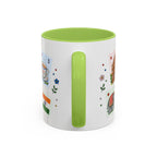 Jaipur Coffee Mug | Postage Stamp Collage Mug | Travel Souvenir Accent Cup 11oz 15oz