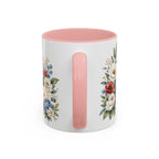 USA Home Country Mug | Moving Away Gift | Long Distance Friendship | 11 oz 15 oz Accent Mug