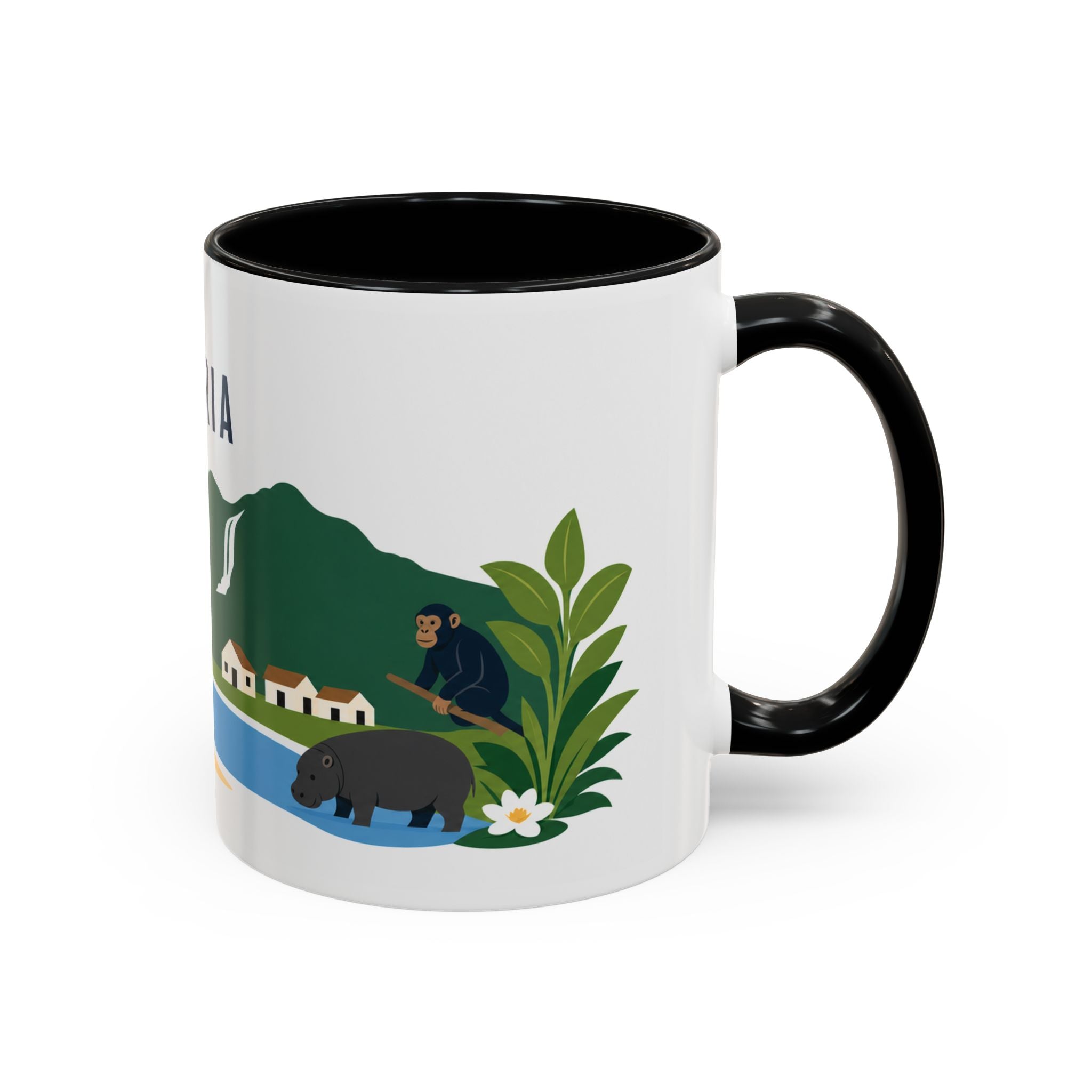 Liberia Coffee Mug | Travel Souvenir Accent Mug | Country Gift Ceramic Cup 11oz 15oz