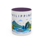Philippines Coffee Mug | Travel Souvenir Accent Mug | Place Gift Ceramic Cup 11oz 15oz