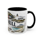 Isle of Mull Mug, Scotland Travel Souvenir, Bucket List Gift, Accent Ceramic Coffee Mug 11oz 15oz
