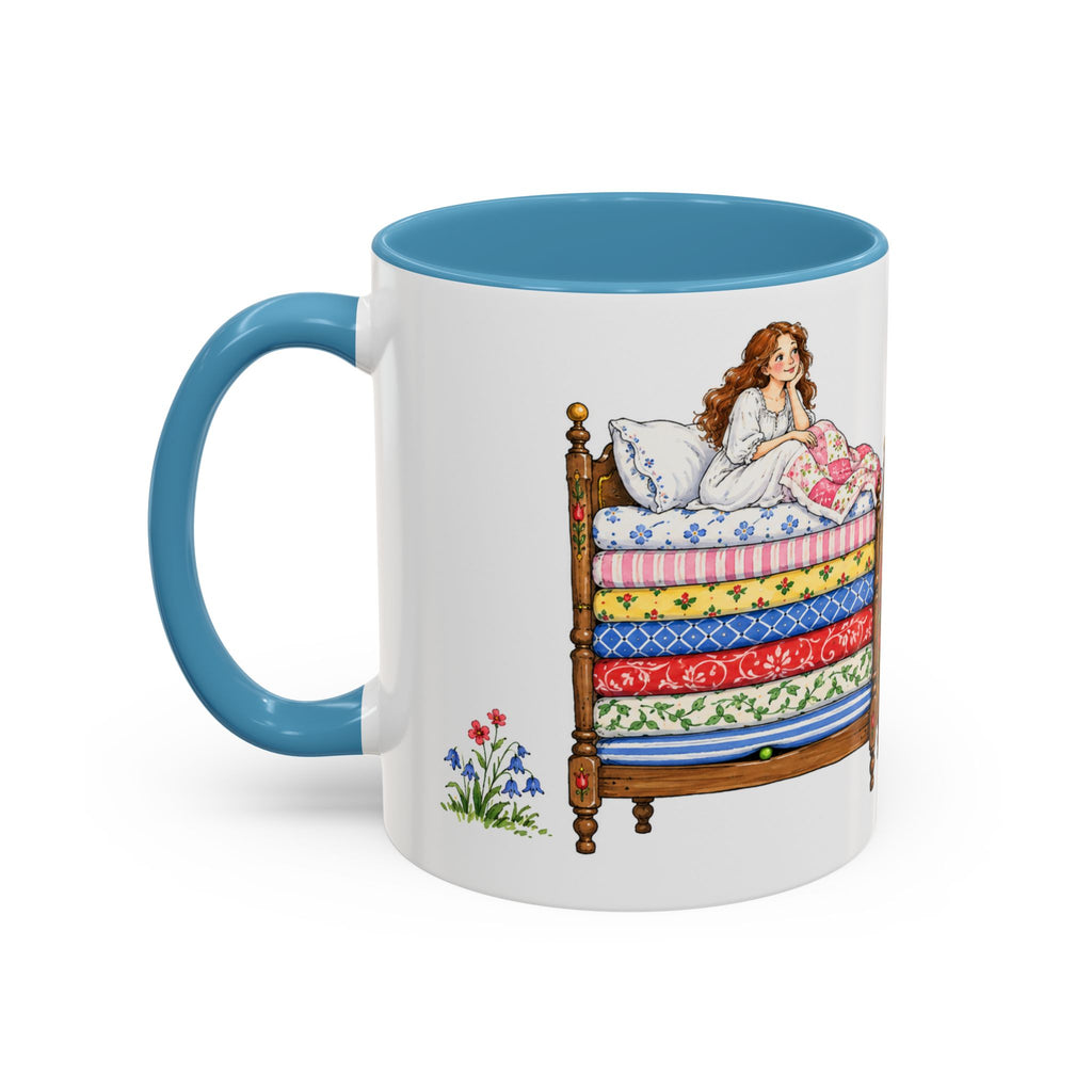 The Princess and the Pea Mug | Storybook Fairy Tale Accent Coffee Mug | EveryLegend